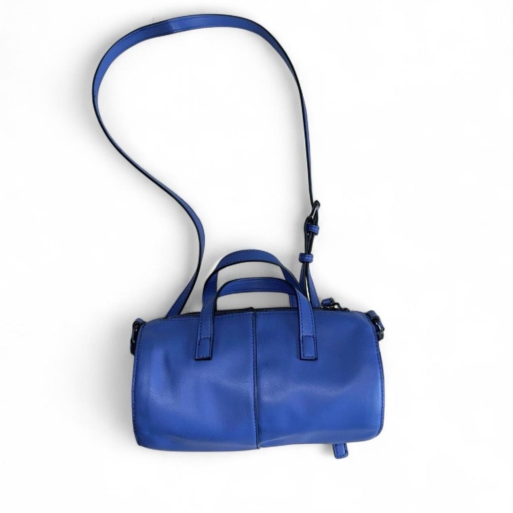 Simply Vera by Vera Wang Elegant Blue Women's Handbag - mini duffel style